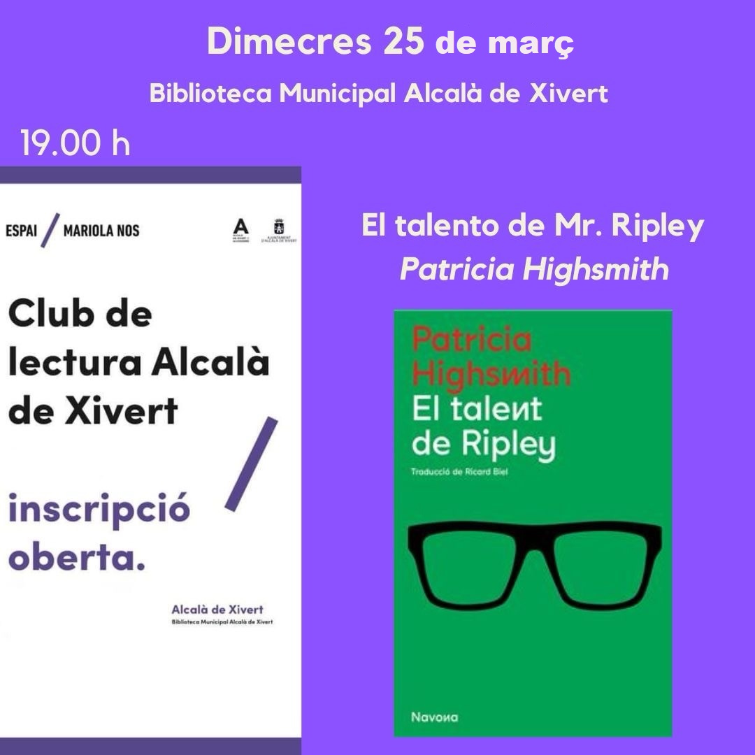 Club Lectura - Marzo