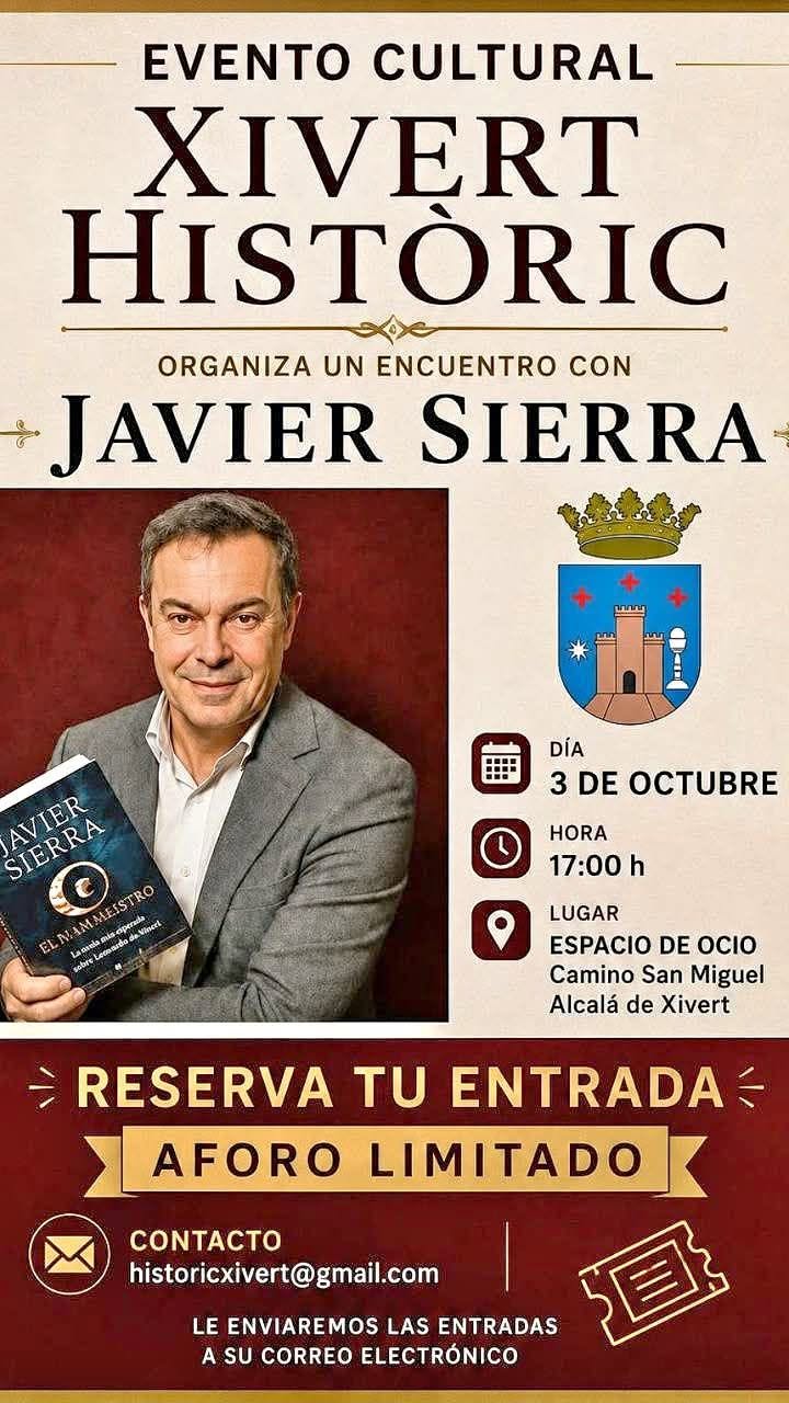 Evento Cultural Javier Sierra 1