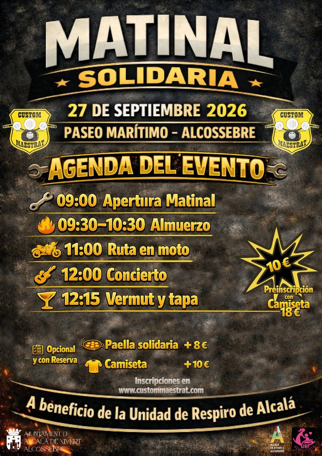 Matinal Motera Custom - Programa