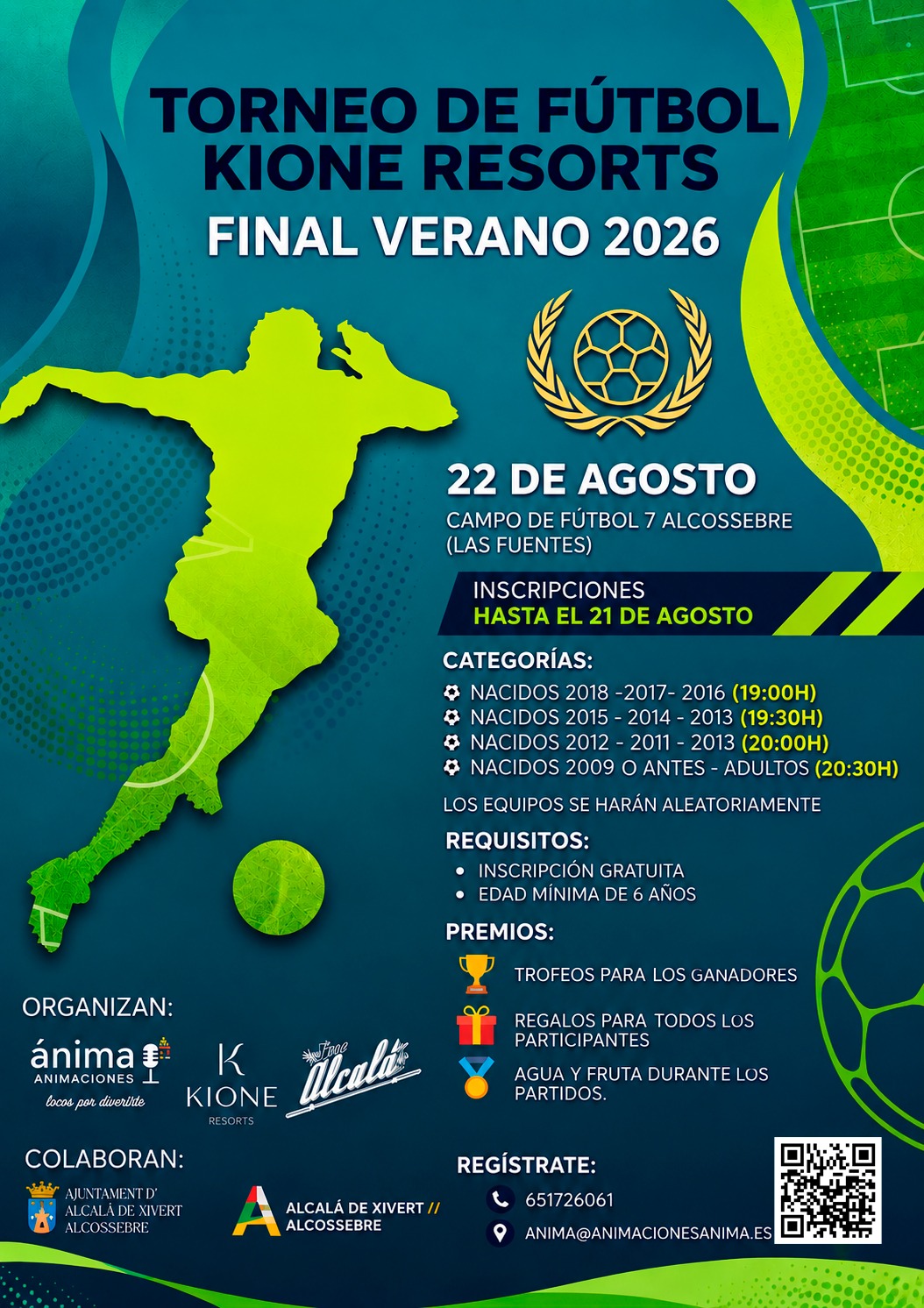 Torneo Futbol Kione Agosto