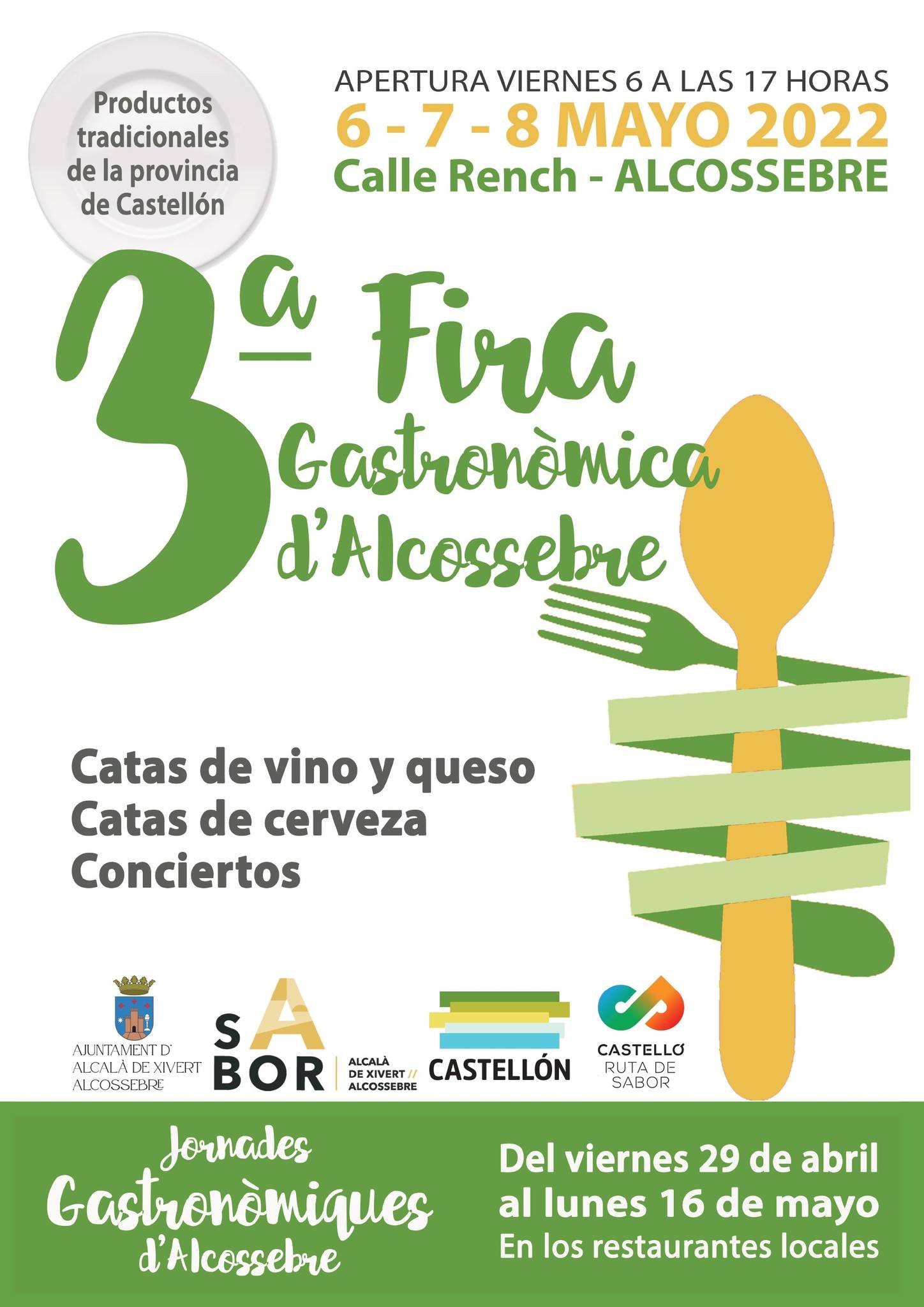 Fira i Jornades Gastronomiques Alcossebre (cartel)