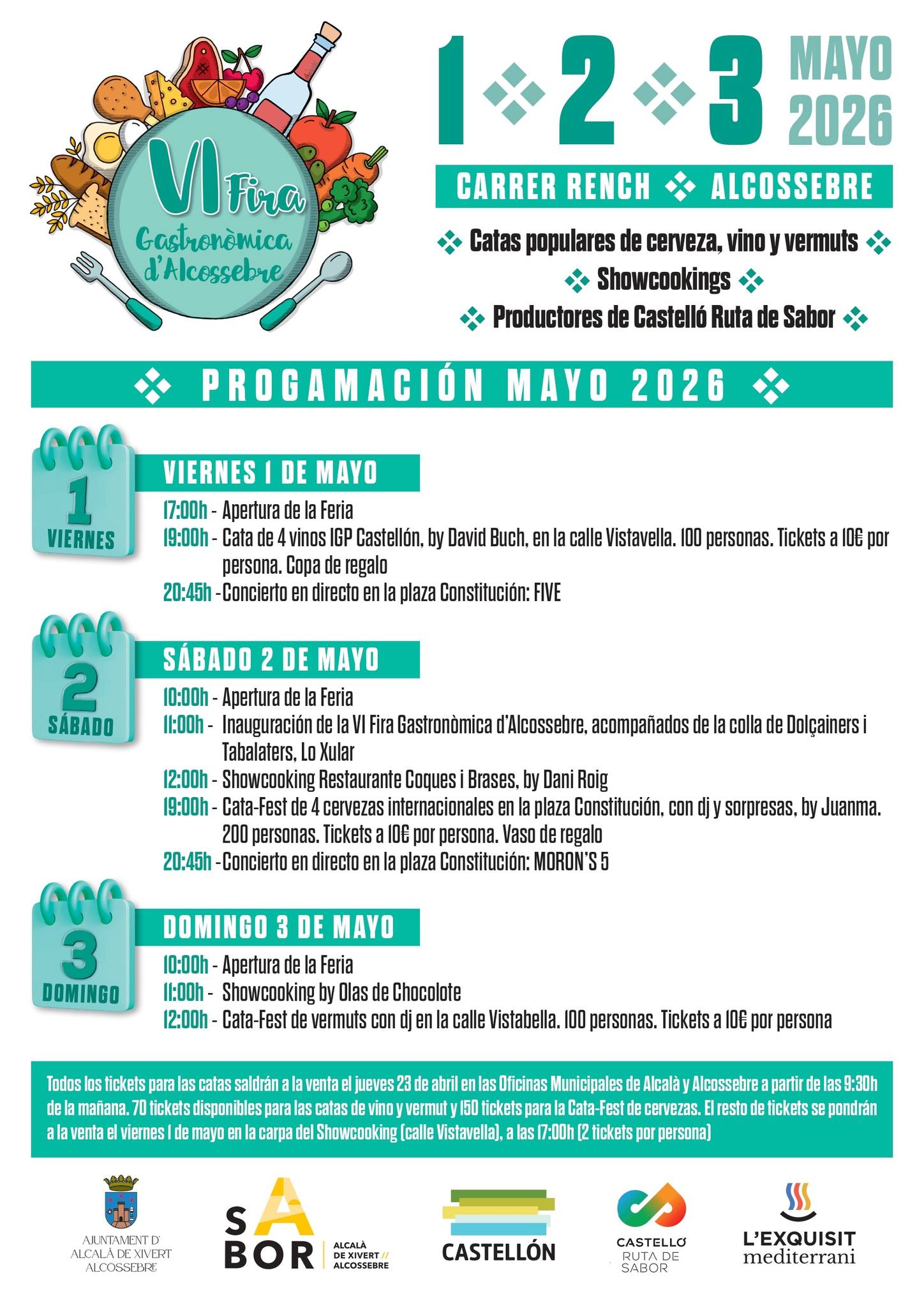 Programa Fira Gastronomica Alcossebre 2026